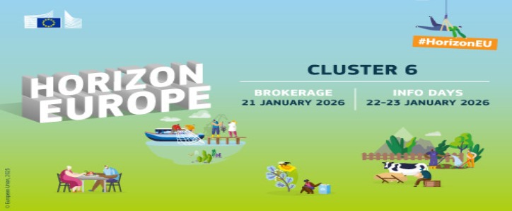 Giornate informative Horizon Europe - Cluster 6 Alimentazione, Bioeconomia, Risorse naturali, Agricoltura e Ambiente