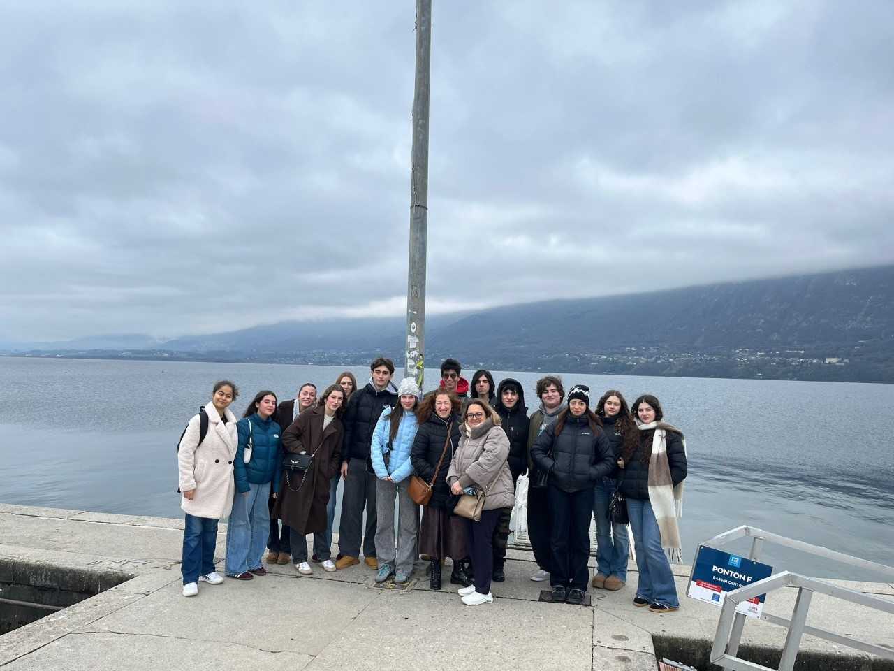 La 2 BIL del Liceo classico bilingue che ha partecipato a "L'Europa in classe"