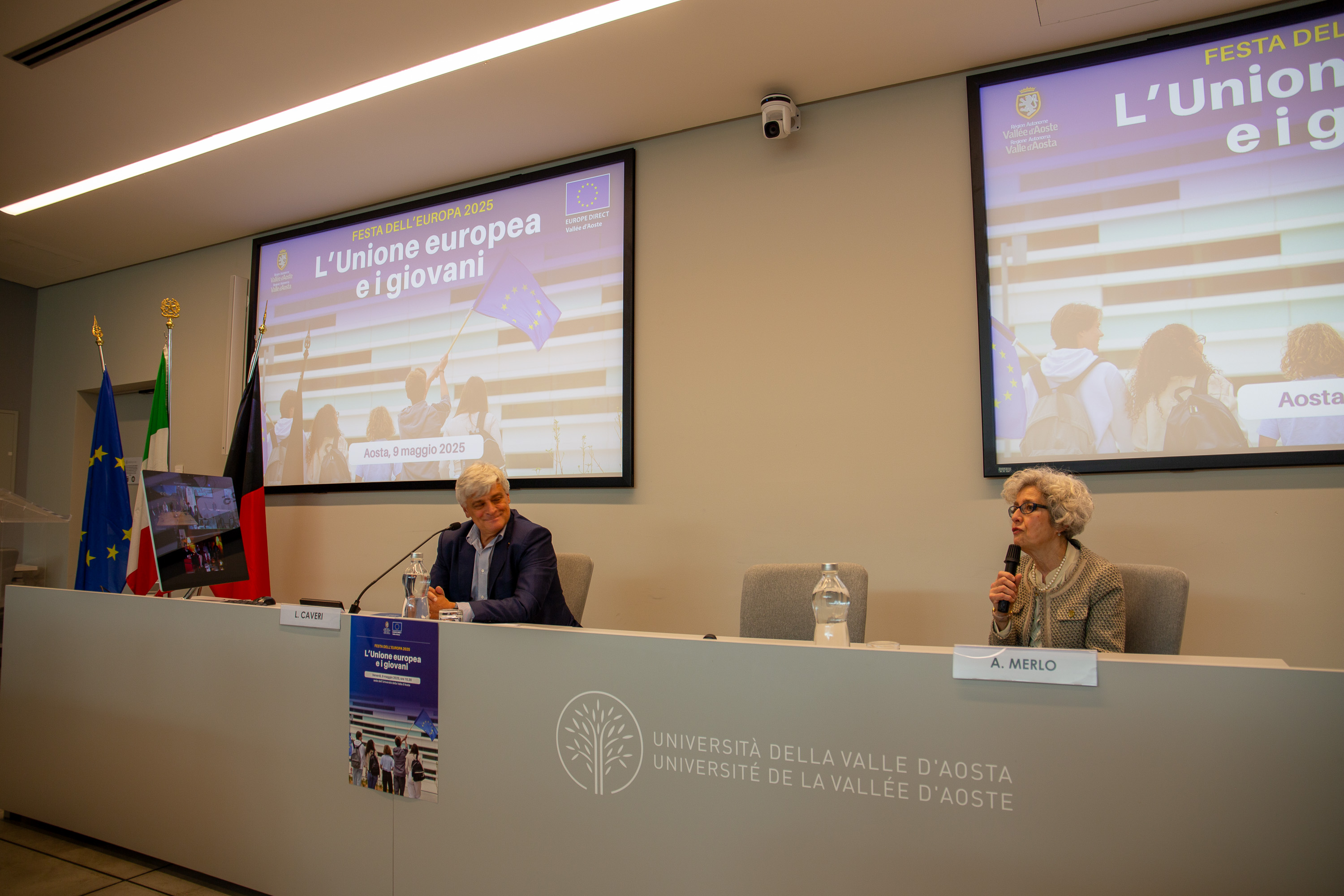 Saluti della Prof.ssa Anna Maria Alessandra Merlo