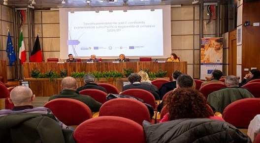 Si è riunito il Tavolo permanente per il confronto partenariale sulla Politica regionale di sviluppo 2021/27